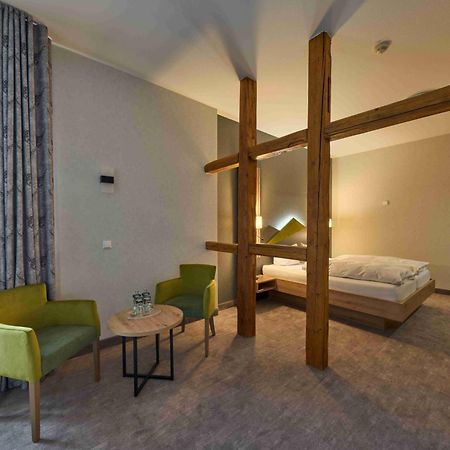 Brauhaus Zum Loewen Hotell Mühlhausen Eksteriør bilde