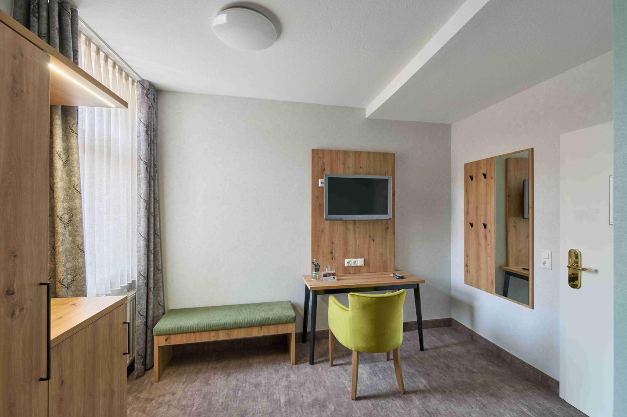 Brauhaus Zum Loewen Hotell Mühlhausen Eksteriør bilde